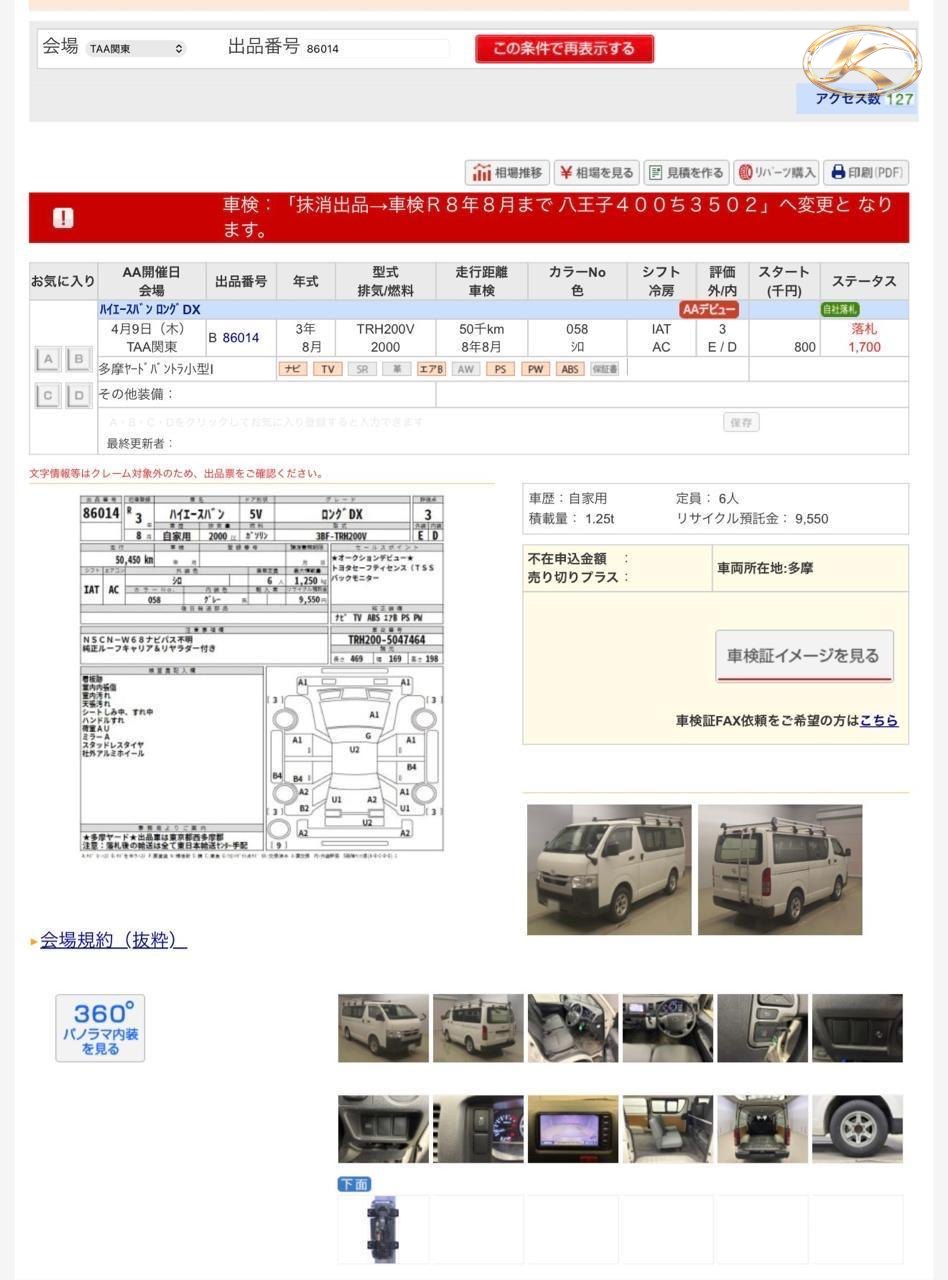 2021 Toyota Hiace White photo 9