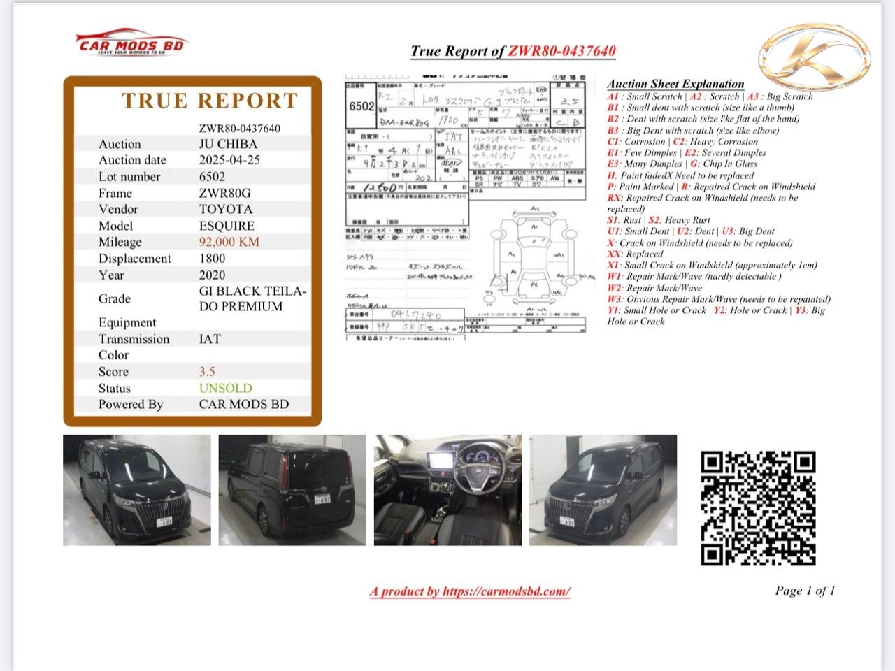 2020 Toyota Esquire Black photo 12